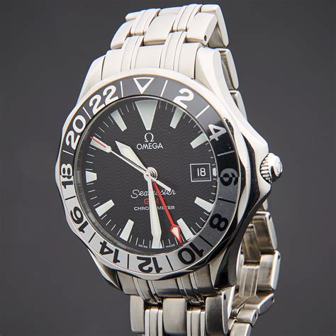 used omega seamaster gmt|omega seamaster gmt for sale.